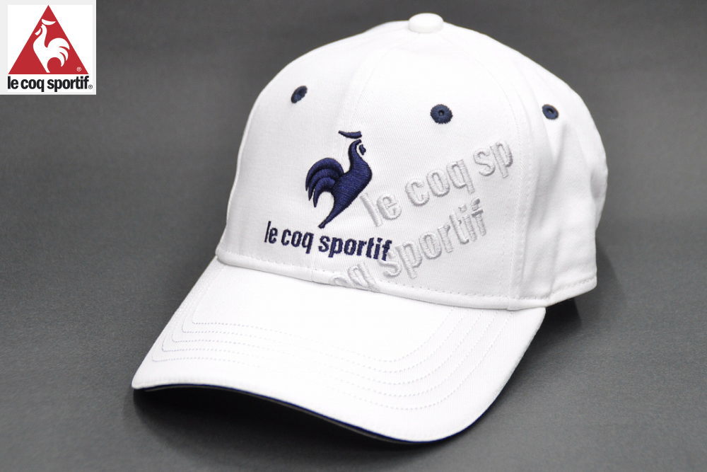 ルコックのゴルフ帽子