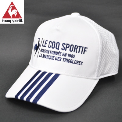 爽やかさがあふれるキャップ!ルコック白帽子