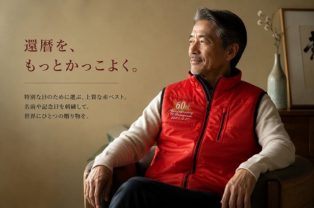 還暦をもっとかっこよく